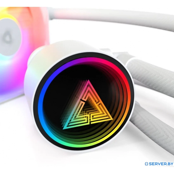 Montech LightFlow ARGB 360 (белый). Фото 5