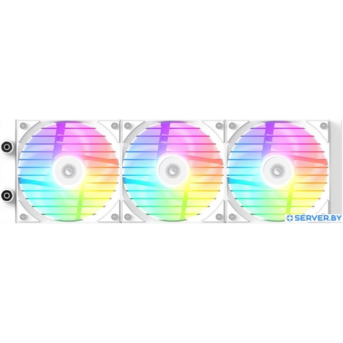 Система жидкостного охлаждения для процессора ID-Cooling FX360 LCD White. Фото 3