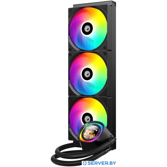 Система жидкостного охлаждения для процессора ID-Cooling FX360 LCD. Фото 2