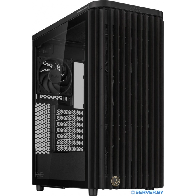 Корпус ASUS ProArt PA401 Wood Edition TG Panel (черный). Фото 1