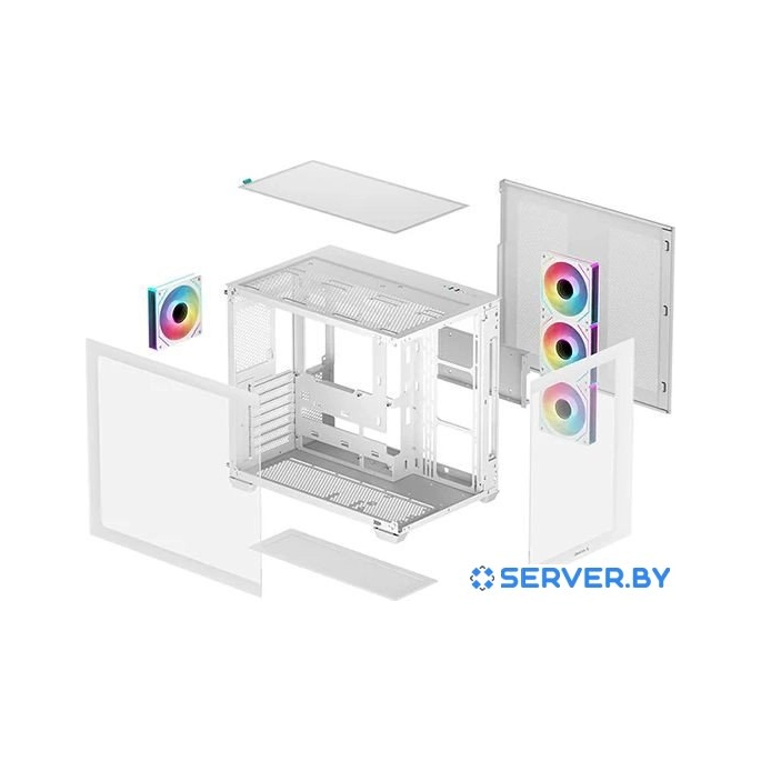Корпус DeepCool CG530 4F WH R-CG530-WHADA4-G-1. Фото 4