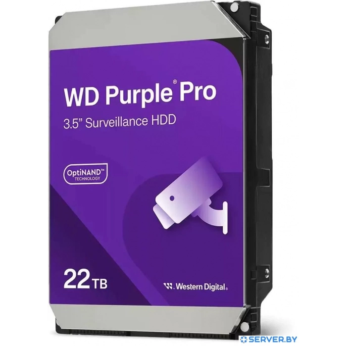Жесткий диск WD Purple Pro 22TB WD221PURP. Фото 2