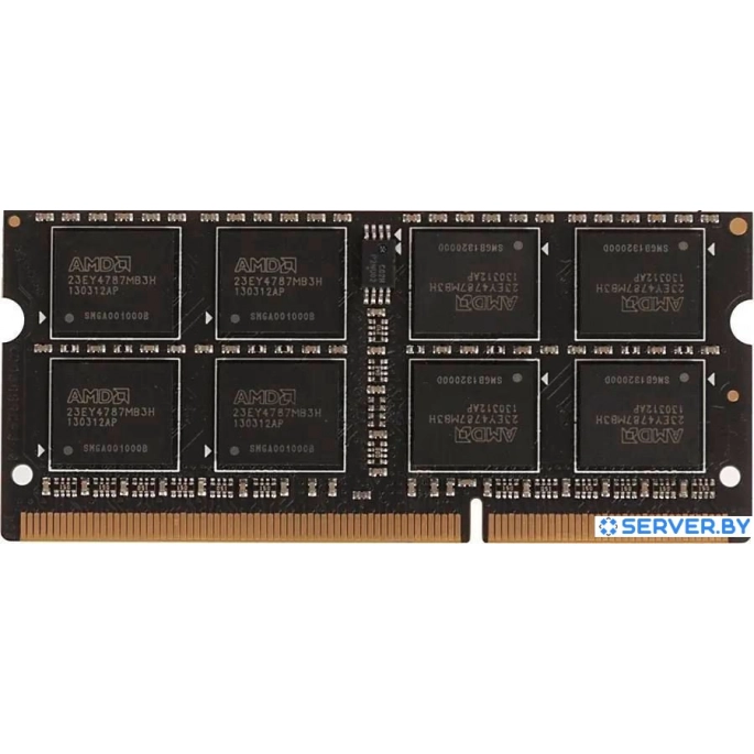Оперативная память AMD Radeon 8ГБ DDR3 SODIMM 1333 МГц R338G1339S2S-UO. Фото 2