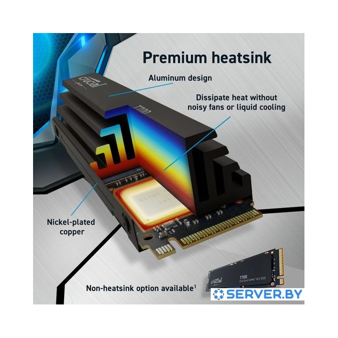 SSD Crucial T700 2TB CT2000T700SSD3. Фото 3