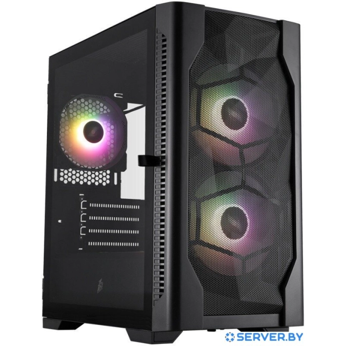 Корпус 1stPlayer D4-M ARGB (черный). Фото 1