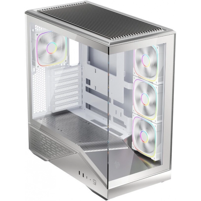 Корпус 1stPlayer GM7 ARGB GM7-SV-3FN7R-W-1FN7-W (серебристый). Фото 3