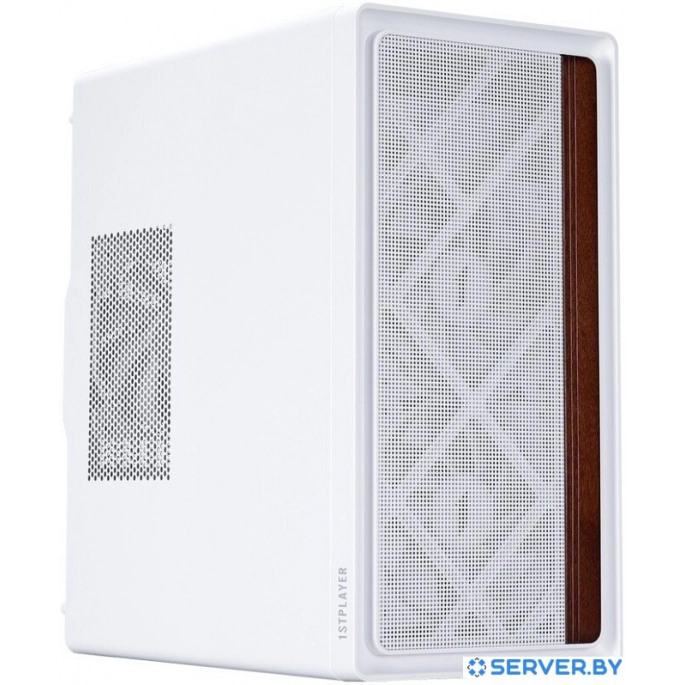 Корпус 1stPlayer WD1 WD1-WH-3F-W (белый). Фото 1