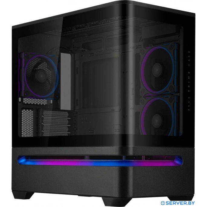 Корпус ASUS Prime AP202 TG ARGB (черный). Фото 2