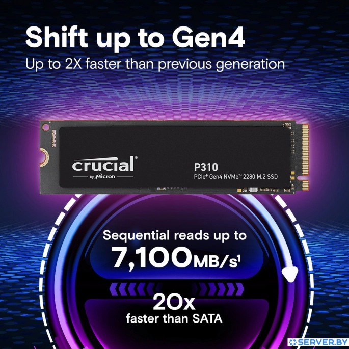 SSD Crucial P310 500GB CT500P310SSD8. Фото 2