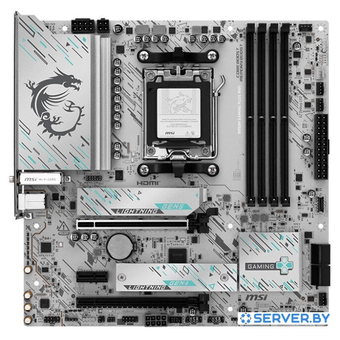 Материнская плата MSI B850M Gaming Plus WiFi. Фото1