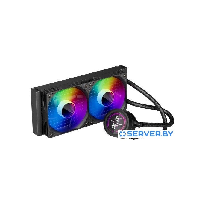 Система жидкостного охлаждения для процессора 1stPlayer TS4 240 (черный). Фото 3