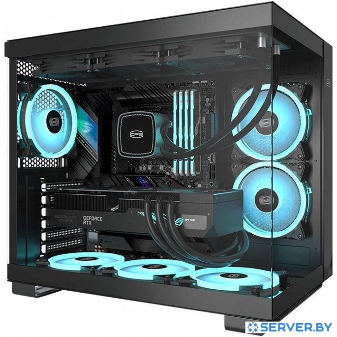 Корпус PCCooler C3 T500 ARGB (черный). Фото 2