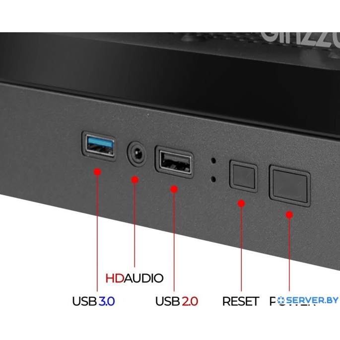 Корпус Ginzzu CL406. Фото 4