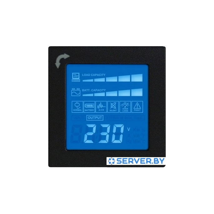 Источник бесперебойного питания CyberPower PR3000 LCD 2U (PR3000ELCDRT2U). Фото5