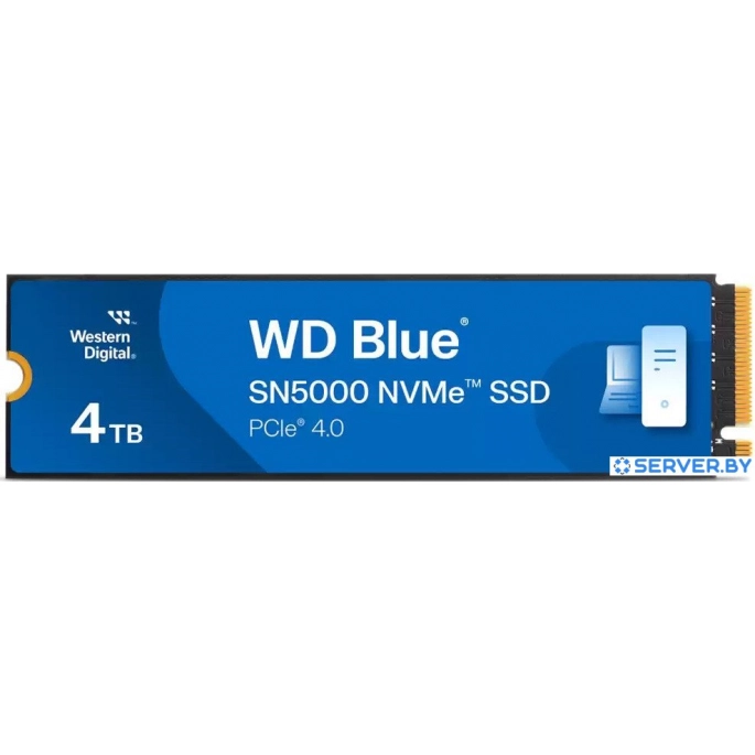 SSD WD Blue SN5000 4TB WDS400T4B0E. Фото 1