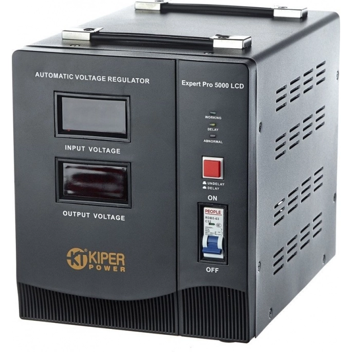 Стабилизатор напряжения Kiper Power Expert Pro 5000 LCD. Фото2
