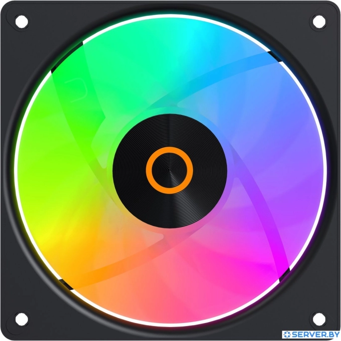 Комплект вентиляторов для корпуса Ocypus Gamma F12 Elite BK ARGB Reverse Blade 3IN1. Фото 2