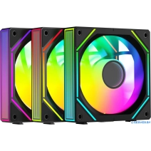 Комплект вентиляторов для корпуса Ocypus Gamma F12 Uni BK ARGB Reverse Blade 3IN1