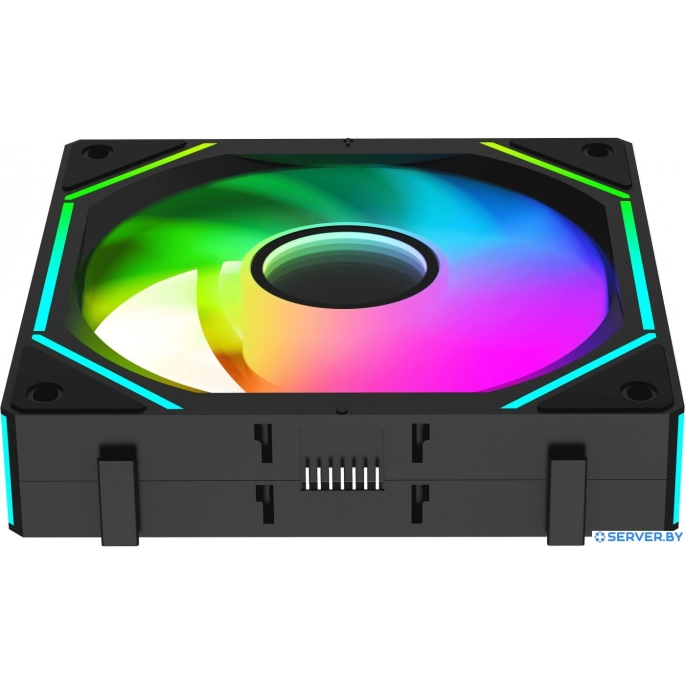 Комплект вентиляторов для корпуса Ocypus Gamma F12 Uni BK ARGB Reverse Blade 3IN1. Фото3