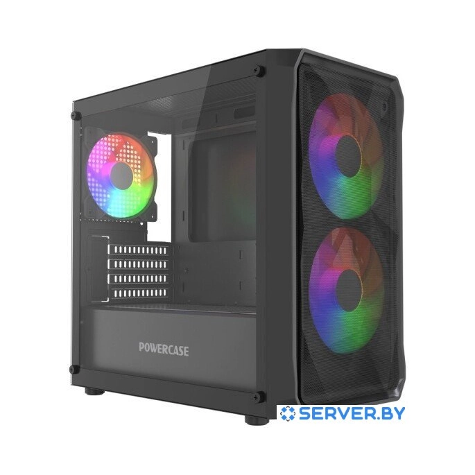 Корпус Powercase Mistral Micro A3B ARGB V2 CMMAB-A3-V2. Фото 1