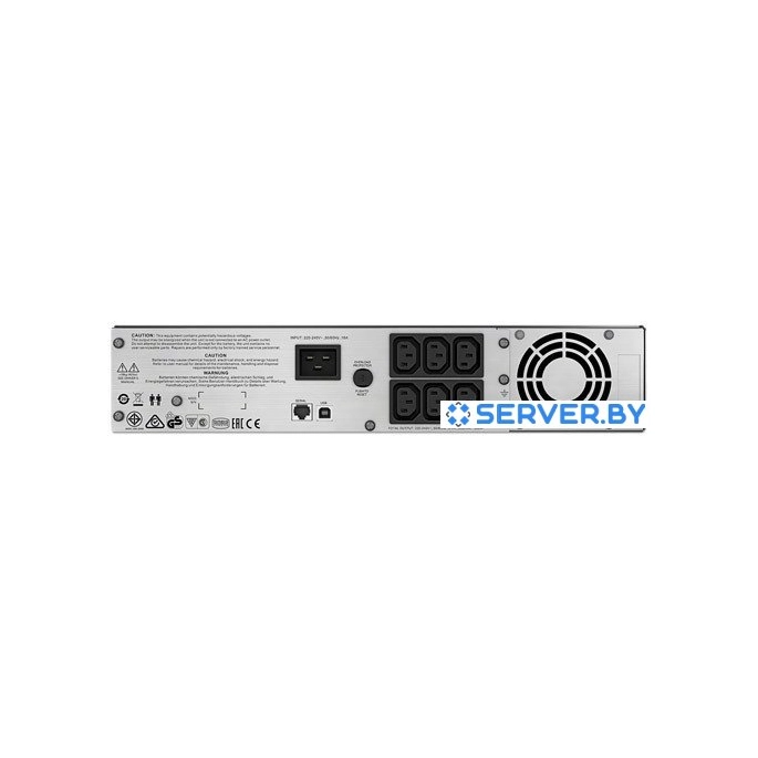 Источник бесперебойного питания APC Smart-UPS C 2000VA 2U Rack mountable 230V (SMC2000I-2U). Фото2