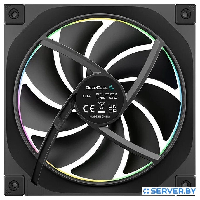 Вентилятор для корпуса DeepCool FL14 R-FL14-BKAPN1-G. Фото3
