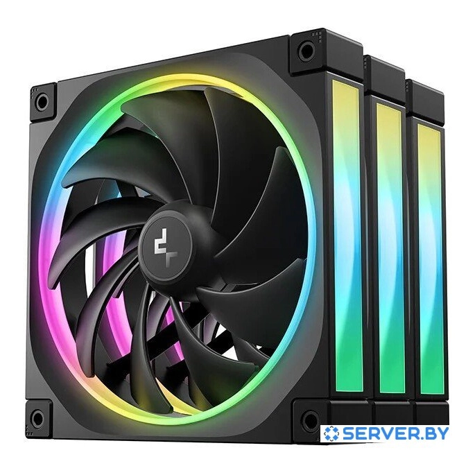Комплект вентиляторов для корпуса DeepCool FL14 3 IN 1 R-FL14-BKAPN3-G. Фото1