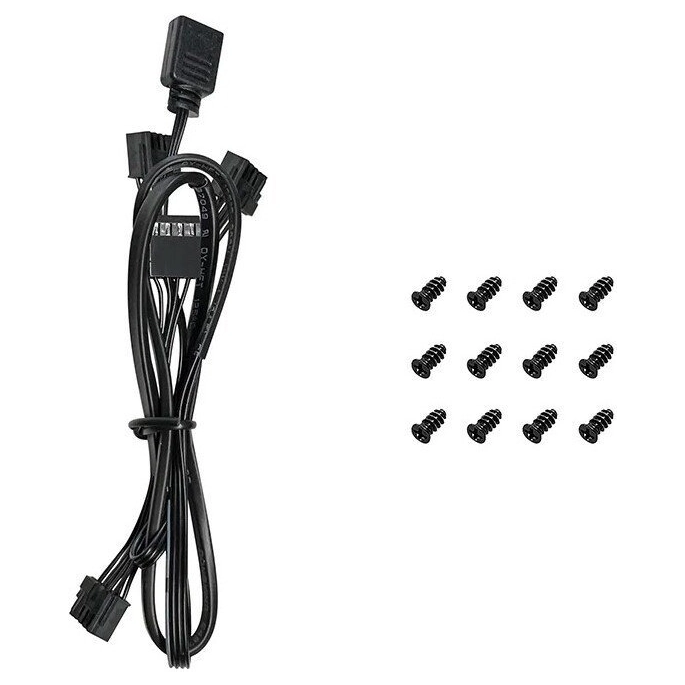 Комплект вентиляторов для корпуса DeepCool FL14 3 IN 1 R-FL14-BKAPN3-G. Фото5