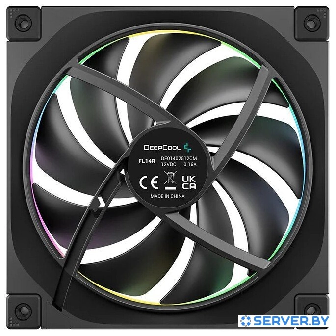 Вентилятор для корпуса DeepCool FL14R R-FL14R-BKAPN1-G. Фото3