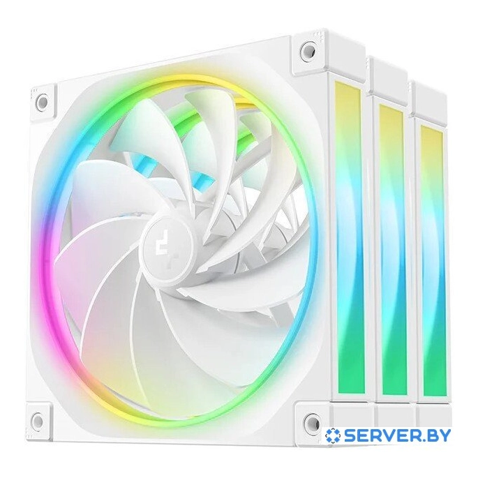 Комплект вентиляторов для корпуса DeepCool FL14R WH 3 IN 1 R-FL14R-WHAPN3-G. Фото1