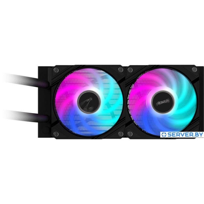 Жидкостное охлаждение для процессора Gigabyte Aorus Waterforce II 240. Фото 3