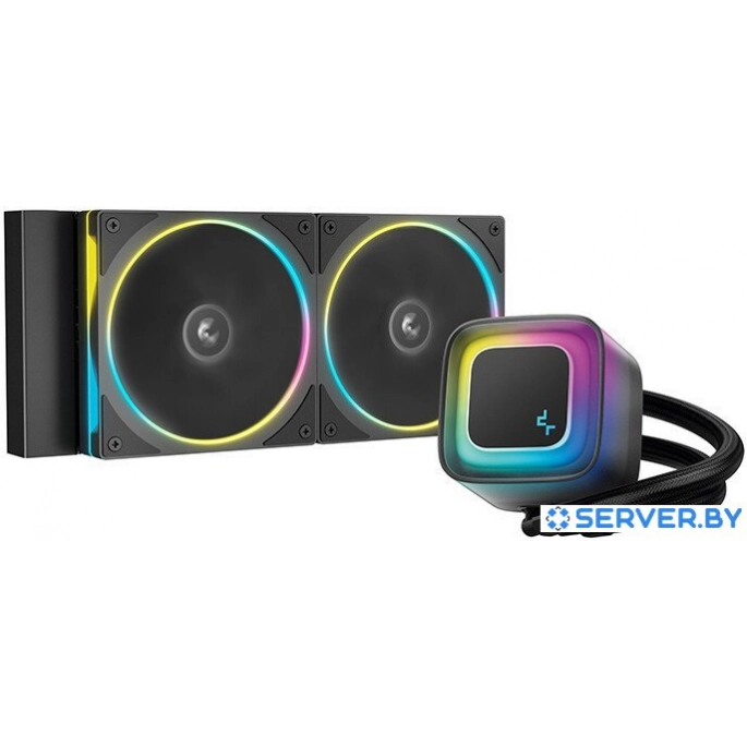 Система жидкостного охлаждения для процессора DeepCool LE240 PRO R-LE240PRO-BKAMMC-G-1. Фото1