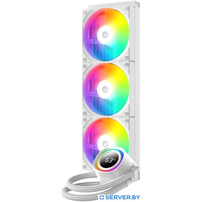 Система жидкостного охлаждения для процессора ID-Cooling FX360 TD WHITE. Фото2