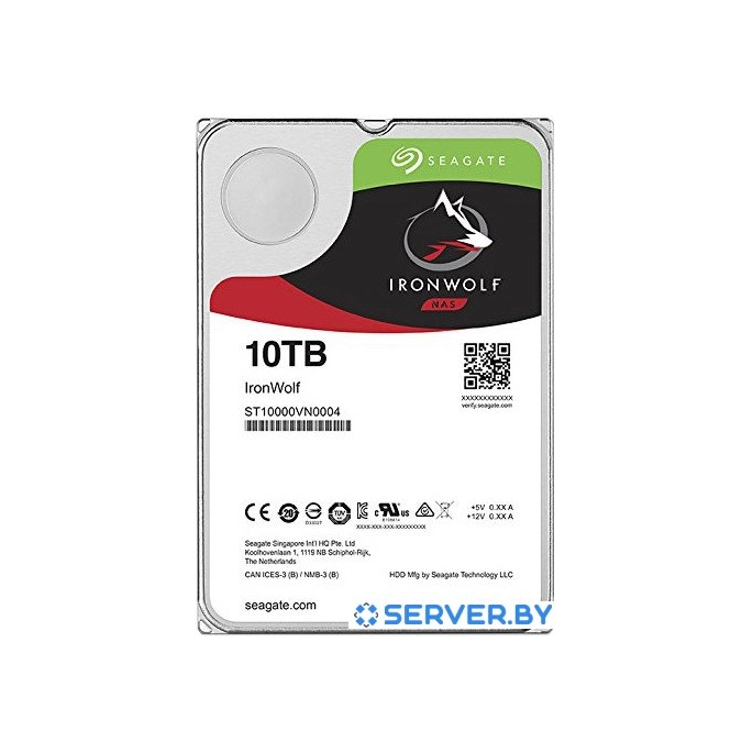 Жесткий диск Seagate Ironwolf 10TB [ST10000VN0004]. Фото1
