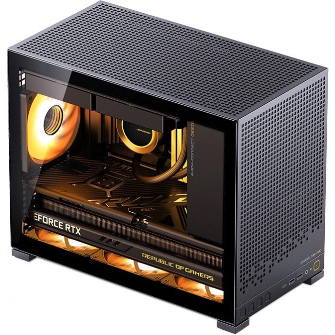 Корпус Jonsbo D32 Pro (черный). Фото 1