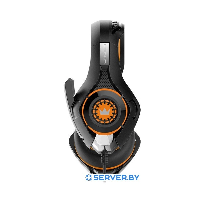 Наушники CrownMicro CMGH-102T USB (оранжевый). Фото3