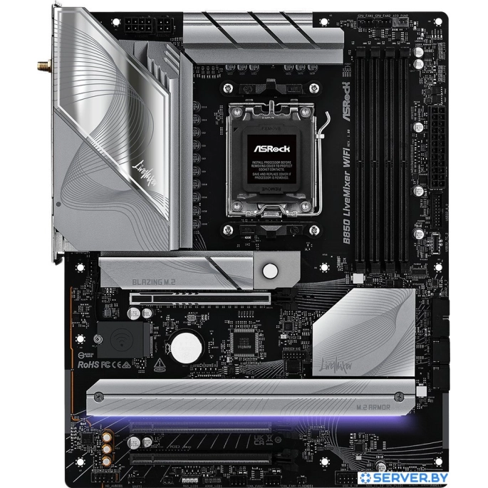 Материнская плата ASRock B850 LiveMixer WiFi. Фото 1