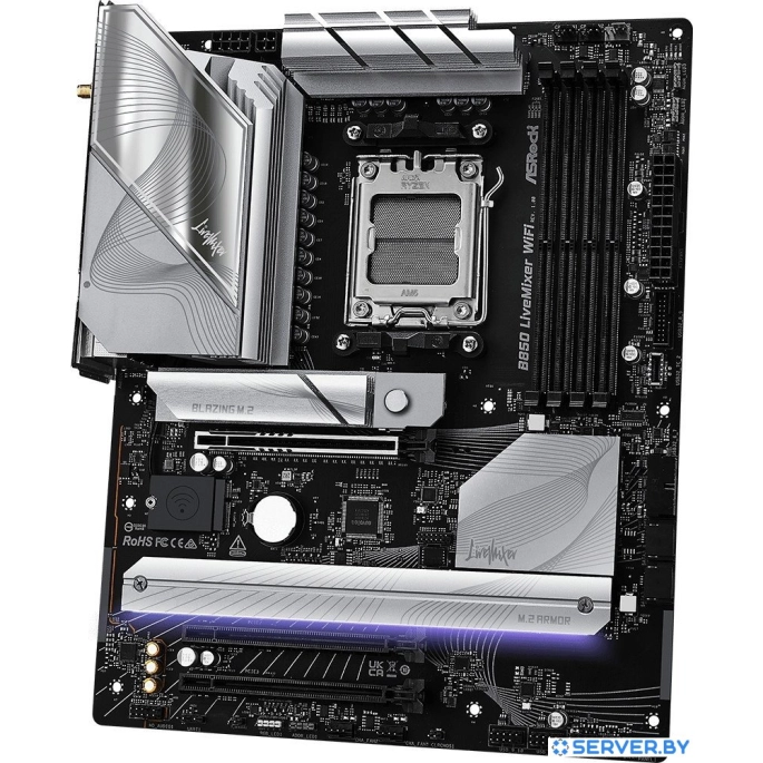 Материнская плата ASRock B850 LiveMixer WiFi. Фото 4