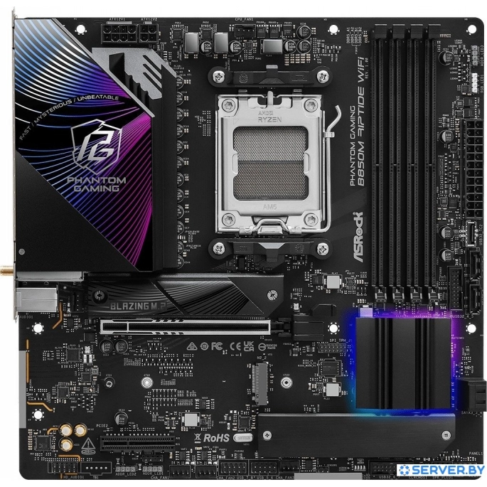 Материнская плата ASRock B850M Riptide WiFi. Фото2