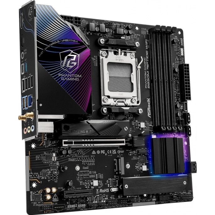 Материнская плата ASRock B850M Riptide WiFi. Фото3