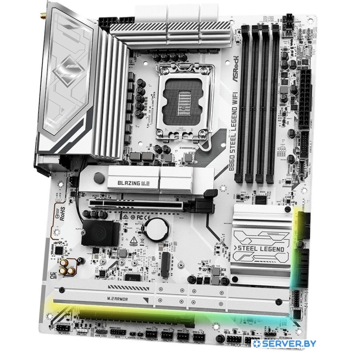 Материнская плата ASRock B860 Steel Legend WiFi. Фото 4