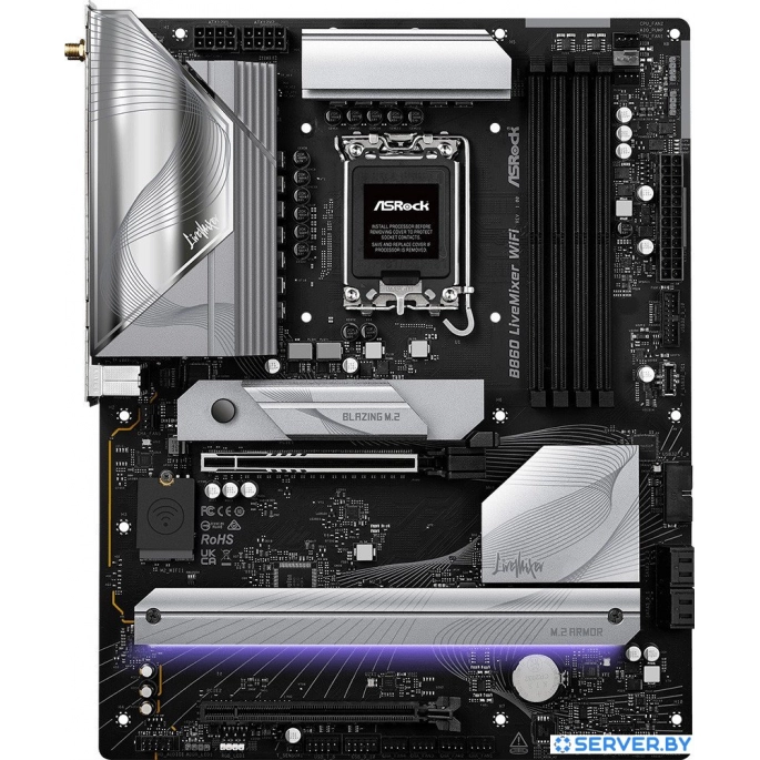 Материнская плата ASRock B860 LiveMixer WiFi. Фото1