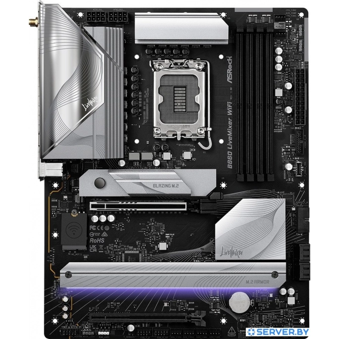 Материнская плата ASRock B860 LiveMixer WiFi. Фото2