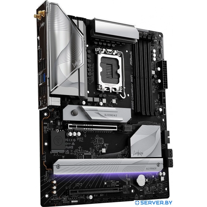 Материнская плата ASRock B860 LiveMixer WiFi. Фото3