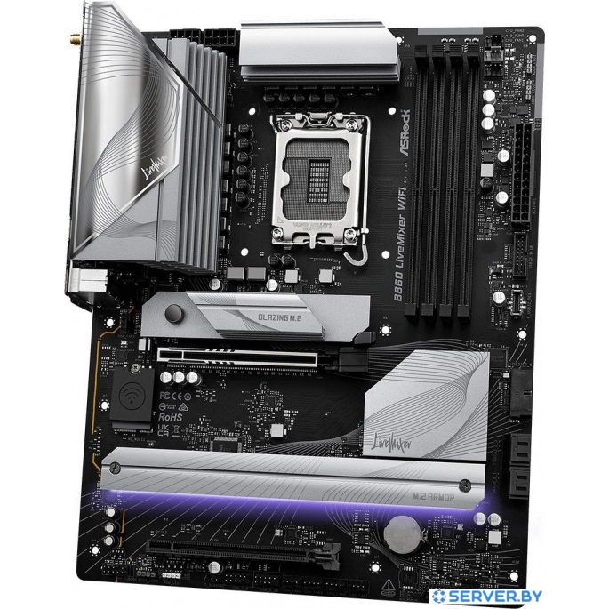 Материнская плата ASRock B860 LiveMixer WiFi. Фото4