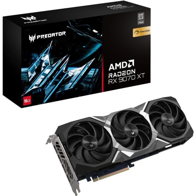 Видеокарта Acer Predator BiFrost Radeon RX 9070 XT OC 16GB DP.Z4FWW.P01. Фото4