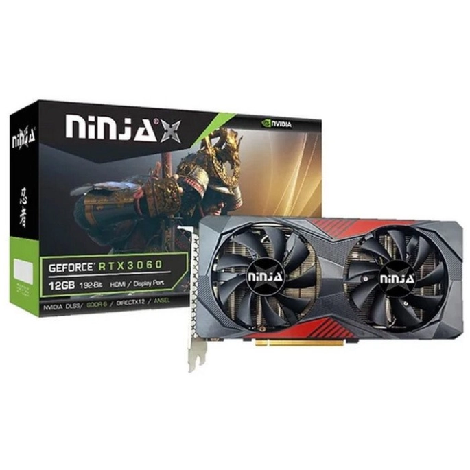 Видеокарта Sinotex Ninja GeForce RTX 3060 12GB GDDR6 NF306F126F. Фото2