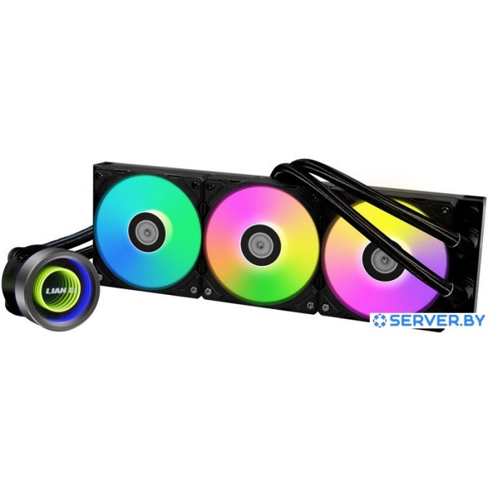 Жидкостное охлаждение для процессора Lian Li Galahad II Trinity 360 G89.GA2T36B.R0. Фото1