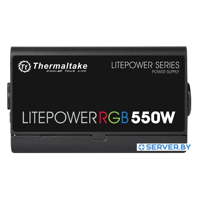 Блок питания Thermaltake Litepower RGB 550W LTP-550AL2NK. Фото 2
