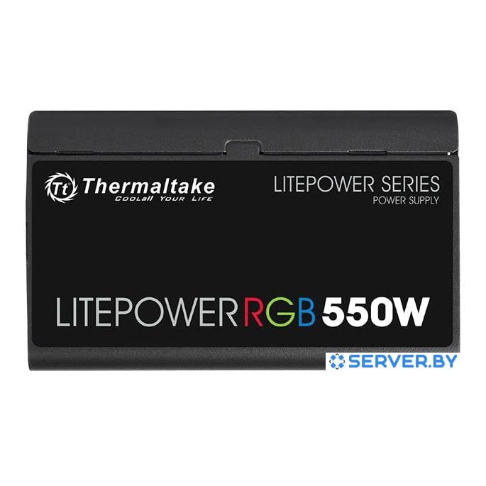 Блок питания Thermaltake Litepower RGB 550W LTP-550AL2NK. Фото 4